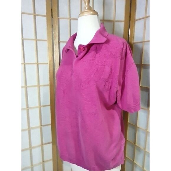 VTG Halston Lg Collared Sweater - Picture 12 of 16